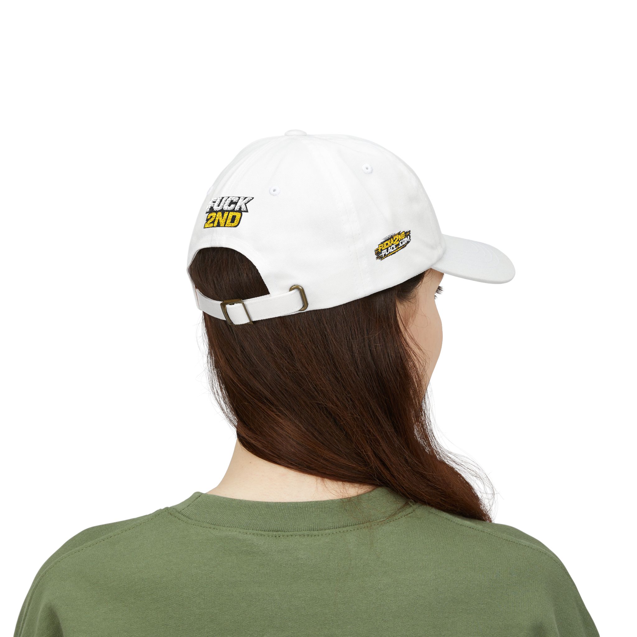 Fuck Second Place Hardcore Racing Embroidered Hat - Image 9