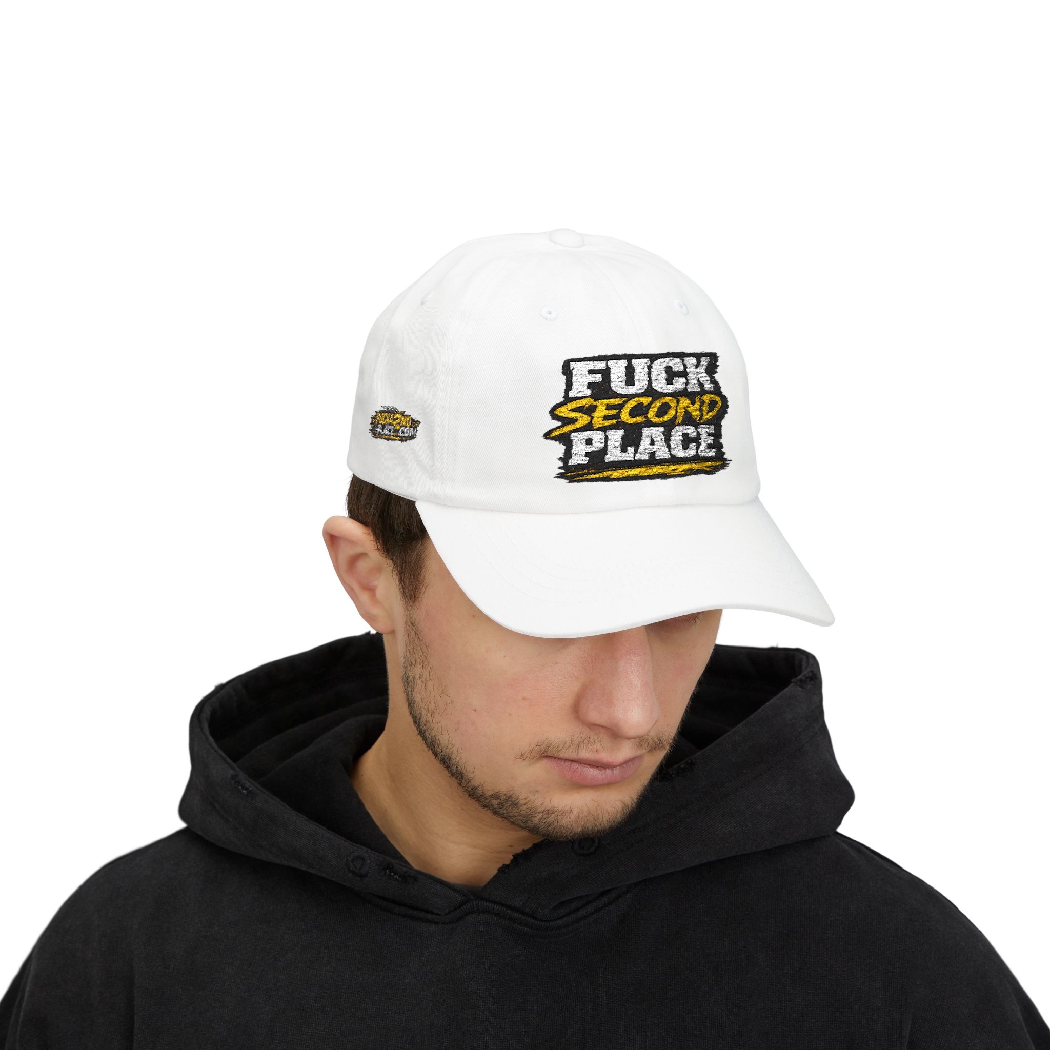 Fuck Second Place Hardcore Racing Embroidered Hat - Image 10