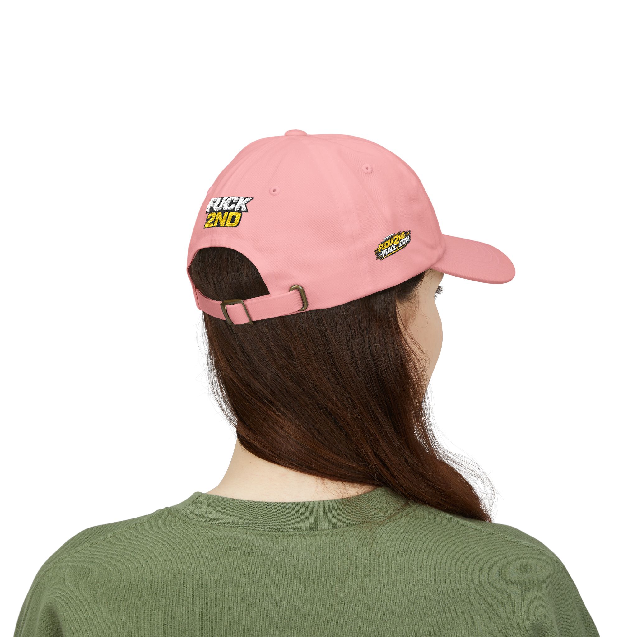 Fuck Second Place Hardcore Racing Embroidered Hat - Image 6