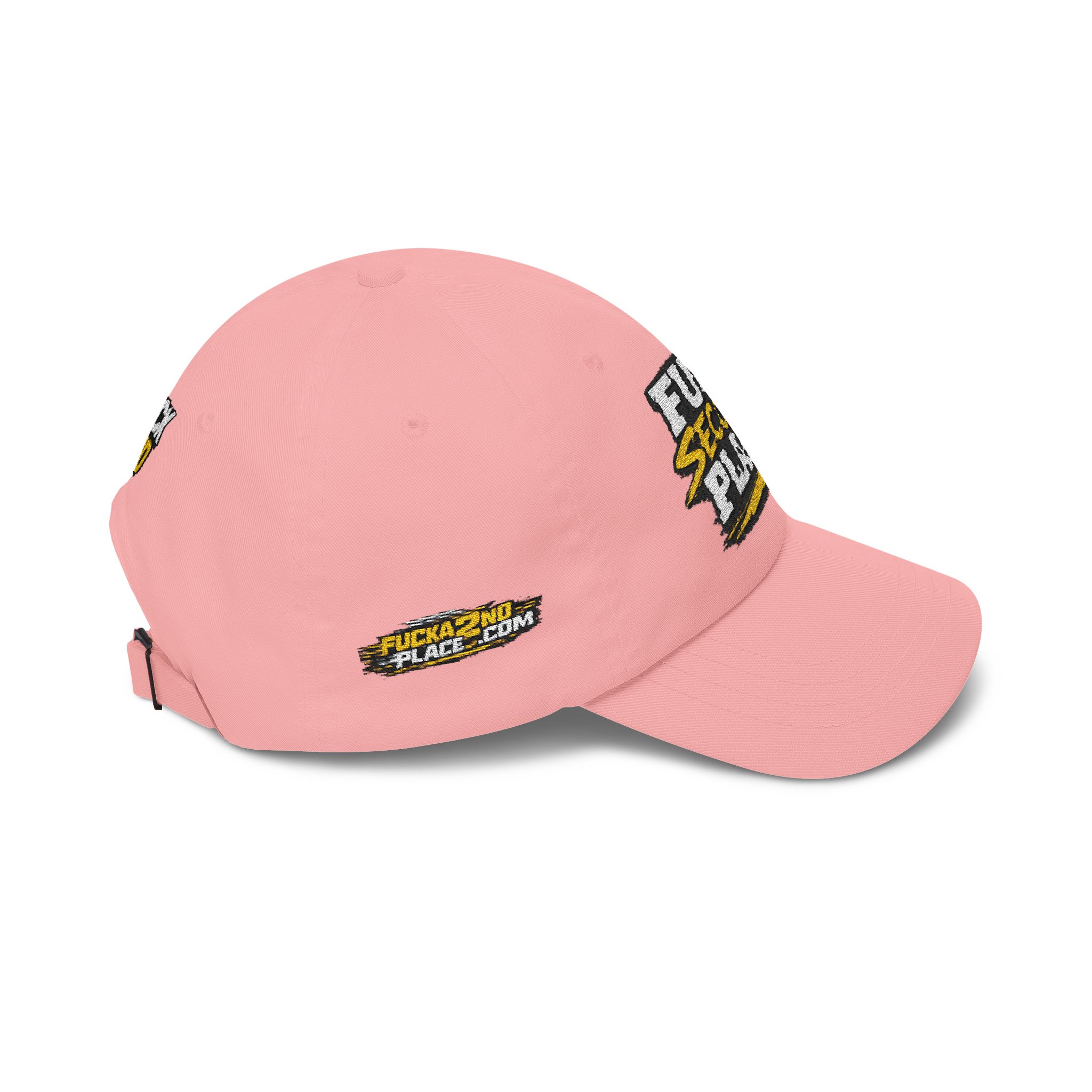 Fuck Second Place Hardcore Racing Embroidered Hat - Image 7